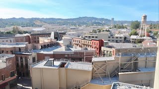 Warner Bros Studio Tour Hollywood Walking The Backlot amp Inside Filming Locations  Friends Fountain [upl. by Merv]