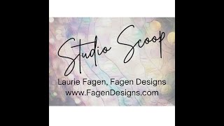 FD STUDIO SCOOP 1 Laurie Fagen Fagen Designs [upl. by Sral]