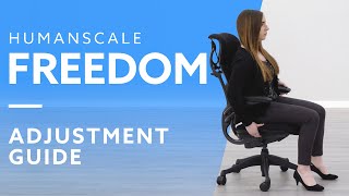 HowTo Adjust The Humanscale Freedom Chair [upl. by Ilenna455]