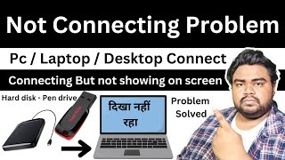 External hard drive not showing up on Windows  Pen drive not connecting  USB Problem [upl. by Ronnie]