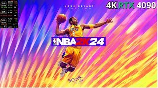 NBA 2K24  Kobe Bryant Edition  4K RTX 4090 [upl. by Hajar]