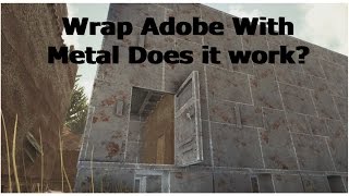 Ark Scorched Earth  Wrap an Adobe base with Metal does it work [upl. by Hpeosj625]