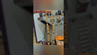 Short galsar designs How to make gold jewellery ornaments Gold mangalsutra design 22 carat [upl. by Pantheas]