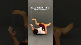 Guard Retention Drill Scissor Leg Pummeling jiujitsuflo jiujitsu bjj brazilianjiujitsu [upl. by Matthiew9]