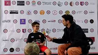 cuna de campeones Entrevista con Esteban Campaner categoria 2014 [upl. by Nyladgam]