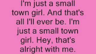 Kellie Pickler Small Town Girl lyrics [upl. by Chelsie]