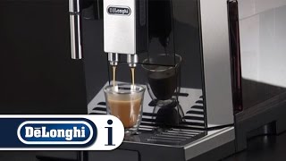 How to select the taste of your beverages on your DeLonghi Eletta Cappuccino ECAM 45760 [upl. by Mukund129]