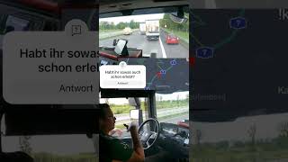 Einfach mal rückwärts auf der Autobahn  das komplette Video folgt lkwfahrer dashcamvideos [upl. by Win7]