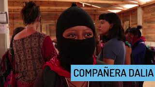 La palabra zapatista en el Primer Encuentro Internacional de Mujeres que Luchan [upl. by Ahtekahs]