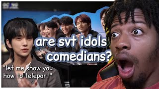 NonKpop Fan Reacts To Are Seventeen Idols Or Comedians [upl. by Reinhard]