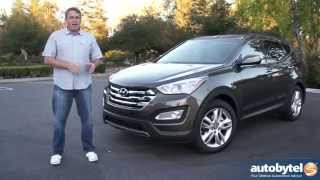 2014 Hyundai Santa Fe Sport 20L Turbo Test Drive Video Review [upl. by Akiemahs807]