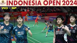 BaekLee KOR vs LiuTan CHN  SF  Badminton KAIO24 [upl. by Euphemia]