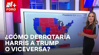 Escenario electoral 2024 Kamala Harris vs Donald Trump y los números clave  Paralelo 23 [upl. by Ettesoj]