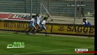 Fidelis Andria 22 Pescara gol di Vincenzo Lambertini 2351999 [upl. by Ahseal]