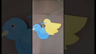 Easy craft art craft easycraft papercrafts colorful birds bird creativity crafting [upl. by Bainter]