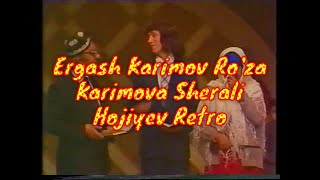 Hit Premyera Ergash Karimov Roza Karimova Sherali Hojiyev sottimotti chiqishlaridan 1990yil [upl. by Tavish]