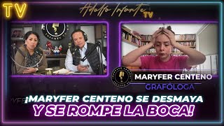 ¡Maryfer Centeno se DESMAYA y se ROMPE LA BOCA ¡EN VIVO explica qué le pasó [upl. by Nibaj]