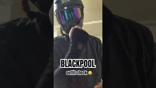 Deadpool X Wolverine X Blackpool blackpool short shortvideo rideroutfit [upl. by Aoniak855]