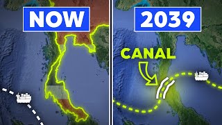 Thailand’s 28BN Canal Across Itself Proposal [upl. by Nylirehc]