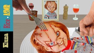 Kluna tik Incredible CHUCKY For Luch  Kluna Tik Style Dinner 60  ASMR eating sounds no talk [upl. by Poree211]