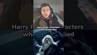 Harry Potter Characters Who Nearly Died l harrypotterbooks harrypottermovies shorts [upl. by Fraya]