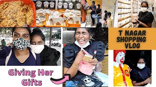 Jaicys Real Face 🤭 T Nagar Saravana Stores Shopping Vlog 😍 Come Shopping With Us 🤩 🥳 தமிழில் [upl. by Sedrul682]