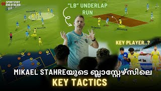 Mikael stahre Inner channel attacking tactics  keralablasters  IndianSuperLeague [upl. by Eillit639]