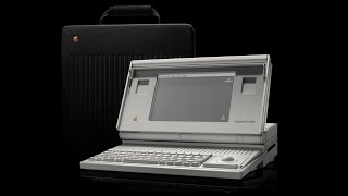 A Look At The First Apple Laptop Macintosh Portable amp Comparison To MacBook Pro [upl. by Cardwell]