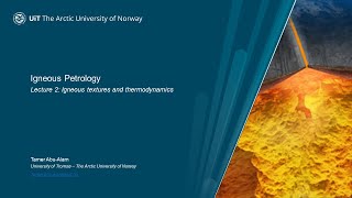 Igneous Petrology second Lecture Tamer Abu Alam [upl. by Giacobo]