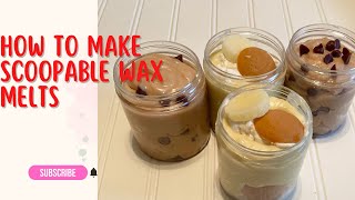 How To Make 1oz Scoopable Wax Melts Samples [upl. by Ennayk]