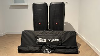 2x JBL Partybox 1000  Chauvet Gigbar 2  Party pakket 100 personen [upl. by Tedra]