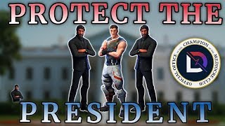 Fortnite  Protect The President  Ninja TimTheTatMan BasicallyIDoWrk  June 2018  DrLupo [upl. by Bina]