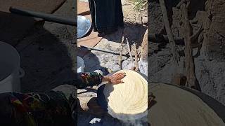 😲😋Grandmas secret local breadThe magical method of cooking nomadic breadshortsnomadic cooking [upl. by Penelopa]