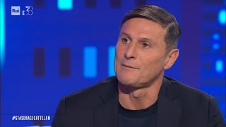 Lintervista a Javier Zanetti  Stasera cè Cattelan su Rai 2 del 31012024 [upl. by Marmaduke]