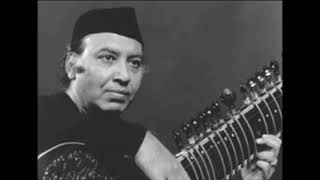 Ustad Imrat Khan sitar Raag Durga [upl. by Ellatsyrc]