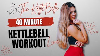 STOP Wasting Time at the Gym and Gain STRENGTH with This Kettlebell Workout [upl. by Notfilc]