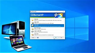 CDBurnerXP Portable Burn CD Disc Guide 2022 [upl. by Llerrah253]