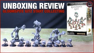 GLOOMSPITE GITZ START COLLECTING SET  Unboxing Build Review  Warhammer Age Of Sigmar amp Warcry [upl. by Ibob]