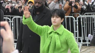 Seungmin 김승민 Stray Kids  Loewe Fall Winter 20242025 fashion show in Paris  01032024 [upl. by Shear]