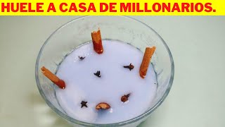 HUELE A CASA DE MILLONARIOS 💰 AROMATIZANTES CASEROS 💰 [upl. by Marylynne]