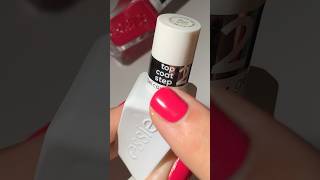 The secret to long wear🤫nails nailart nailhacks nailpolish essie nailpolishhacks fallnails [upl. by Alejna596]