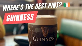 TOP 10 PINTS OF GUINNESS IN IRELAND  Guinness Guru Irish Pubs [upl. by Ylil]