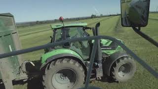 Gretna Green Old Smithy Silage 24 GRae Agri Services [upl. by Eenerb]