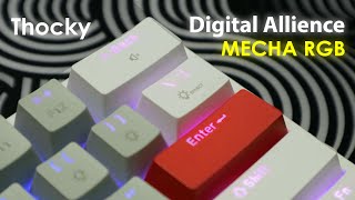 MECHANICAL 300K JADI THOCKY  Mod Digital Alliance Meca RGB [upl. by Bowles]