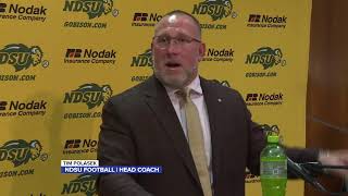 North Dakota State Football press conference [upl. by Saleem]