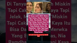 Marashan Dan Nia Ramdhani Di Beri Plihan Ini [upl. by Nerval]