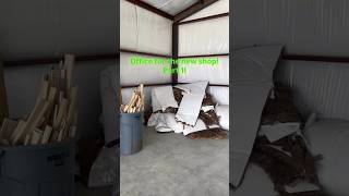 Office for new shop part 1 Part 2 tomorrow fyp woodworking custom fypシ゚viral office fypage [upl. by Leonardo]