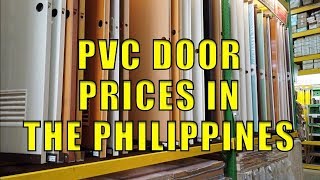 PVC Door Prices In The Philippines [upl. by Frodine]