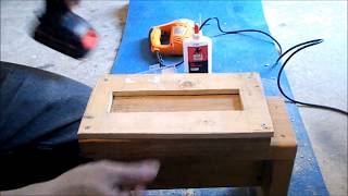 CRAFTRIGHT 200MM  8quot BENCH OIL STONE  HOW TO MAKE AN OIL STONE WOODEN HOLDER [upl. by Dimitri]