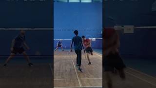 Unknown Smash👏 backhandsmash shorts badminton [upl. by Spaulding]